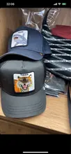 Nuevo Original de Goorin hermanos verano casquillo del camionero de malla snapback gorros de hip hop para hombres bordado Animal gorra de béisbol