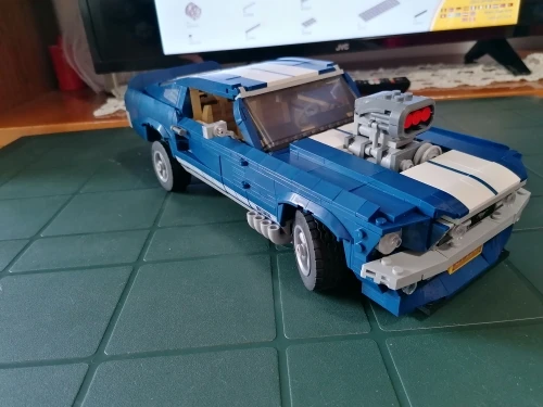 Brick by brick, build your own Lego 1967 Ford Mustang GT