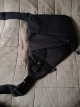 Bolsa de almacenamiento táctica oculta multifuncional para hombre, bolso de hombro de nailon para izquierda y derecha, antirrobo, para caza