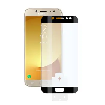

Protector screen tempered glass for mobile phone Galaxy J7 2017 2.5D Black
