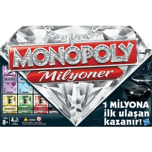 Monopy Millionaire Boardgame Lingua Inglese Miglior Prezzo Consegna Veloce