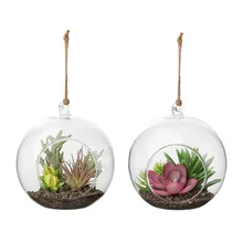 Декоративное растение 119497 искусственный внутренний диаметр 10,5 см BigBuy Home