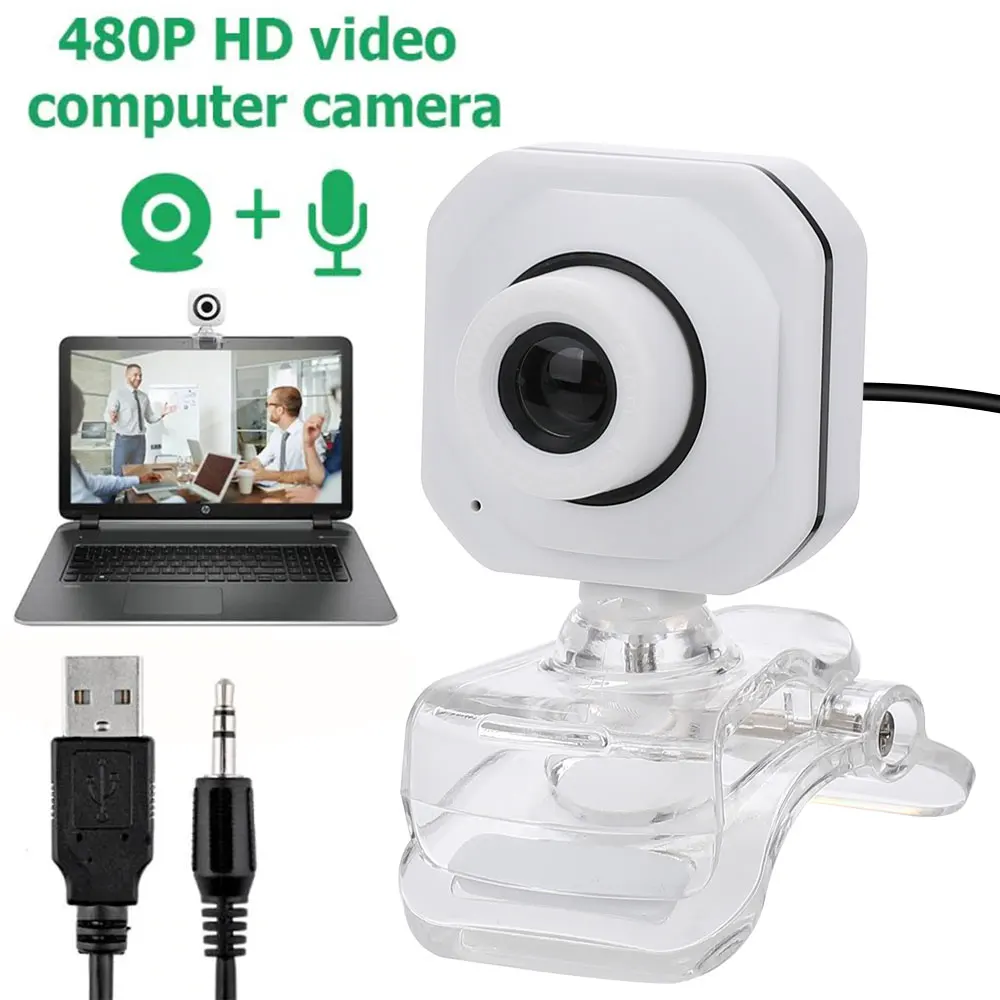 USB 2 0 камера с автофокусом веб s камеры микрофоном HD ноутбук для Windows 2000 Win10