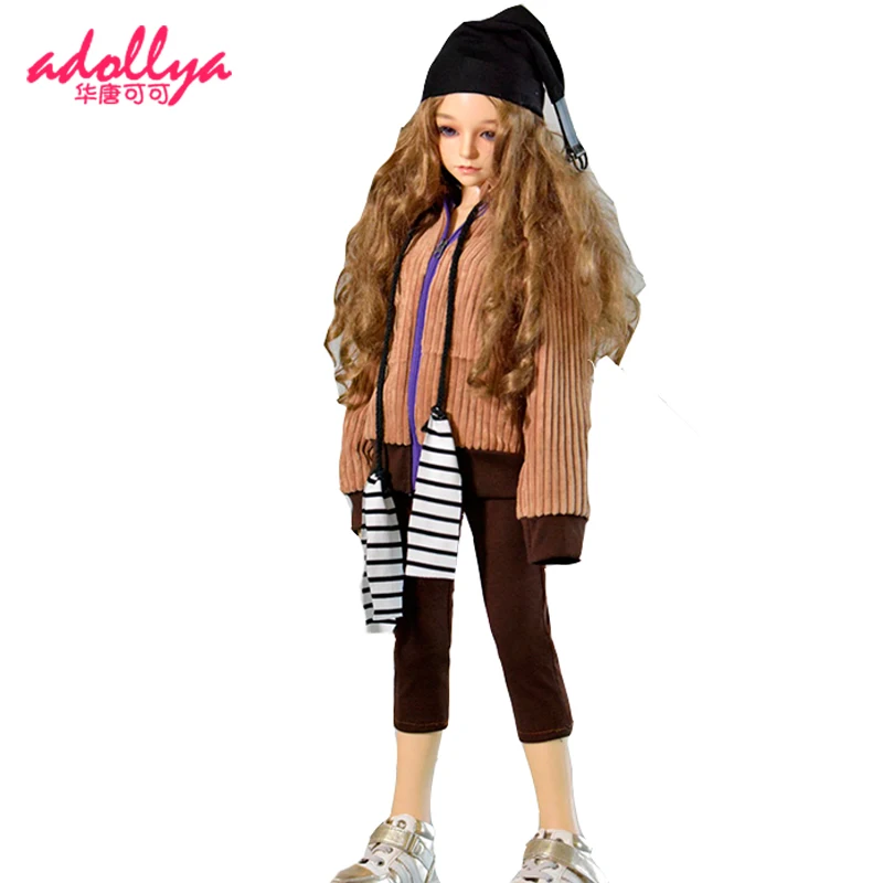 Кукла Adollya одежда для 1/3 1/4 1/6 BJD аксессуары зимняя пальто кукол игрушки мода молния