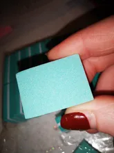 Mini bloques de doble cara para limas de uñas, esponja colorida, tira de tope de lijado, herramientas de manicura de pulido, 10/25/50 Uds. Por lote