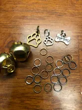 Unids/lote de anillos abiertos de 4-20mm, 50-200 Uds., doble bucle, conectores de anillos partidos para DIY, suministros para fabricación de joyas