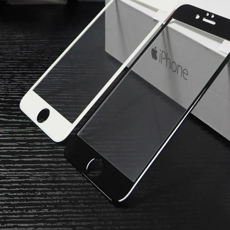 Защитное стекло 10D для iPhone 7 plus полное покрытие защита экрана закаленное plus. |