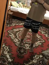 Pantalones cortos Harajuku para hombre y mujer, ropa de calle con patrón de cadena de hierro, holgados, de cintura elástica, para monopatín, Hip-hop