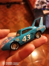 Disney-Set de figuras de la película Cars 3 de metal, juguete de modelo de coche, a escala 1:55, con diseño de relámpago McQueen, Jackson, Mack, tío Truck, regalo para para cumpleaños