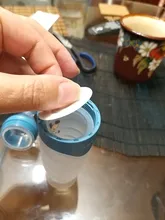 Disney-cuchara para pasta de arroz para bebé, botella de leche de silicona suave, suplemento de alimentos para bebés, artefacto para apretar, cuchara para arroz y fideos