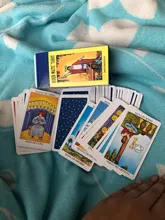 2020 gran oferta inglés piloto español espera cartas del Tarot fábrica oracle tarjeta de juego 78 unids/set