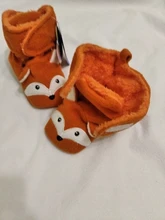 Calcetines para zapatos de bebé, botines para niño y niña, calzado cálido para la cara de Animal, antideslizantes, zapatos suaves para cuna de bebé recién nacido