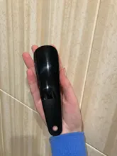 Cuernos de zapatos profesionales de 1-2 uds. De 16cm, calzador tipo cuchara de plástico negro, levantador de zapatos, Slips robustos y flexibles de 10cm