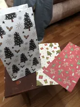 Gift-Bags Boxes Guests-Packaging Merry-Christmas Deer Candy Stickers No Party with Snowflakes