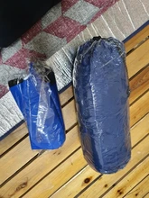 Zomake-esponja a presión con el pie para acampar al aire libre, colchoneta para dormir al aire libre, para senderismo, 200x66cm