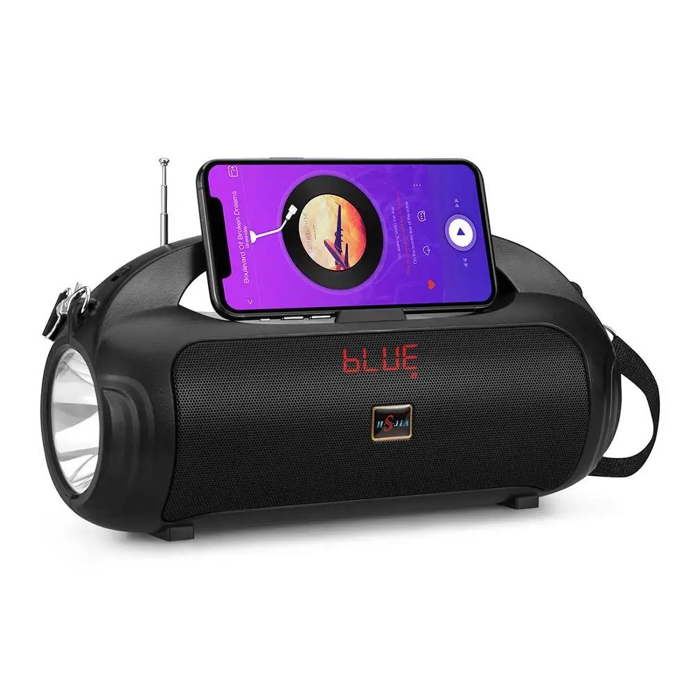 Wireless Bluetooth portable Speaker with flashlight Outdoor Solar Charging with emergency torch Wireless Bluetooth portable Speaker with flashlight Outdoor Solar Charging with emergency torch