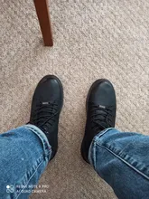 Boots Men Shoes Punk Motorcycle-Man Spring Genuine-Leather New Thick Trend Heel Autumn