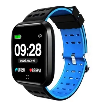 

Smart watch innjoo sportwatch Blue-3.3cm-tracker health notifications-bat 180mah - compatible