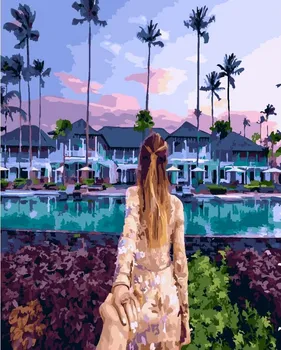 

Painting by numbers PK 7004 (GX 23563) follow me. vacation 40*50 exclusive