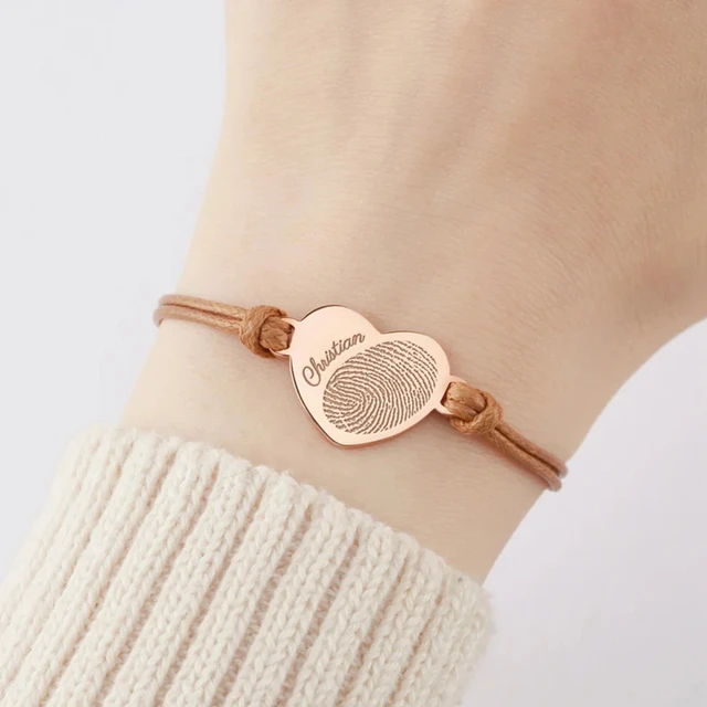 Fashion Design Letter Embroidery Woven Bracelet Stackable Wrap Fabric  Jewelry Lover Gift