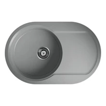 Мойка для кухни Omoikiri Manmaru 78-GR Artgranit(leningrad grey)(Оборачиваемое крыло, ударопрочная, устойчива к царапи