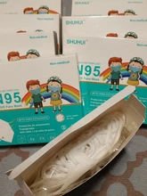 FFP2 Mascarillas KN95 máscara para niños 5 capas cara máscara KN95 para niñas niños respirador de protección de los niños KN95 máscaras Fit 2-9 años