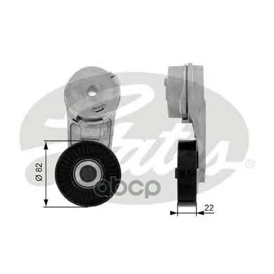Ролик Натяжной Приводного Ремня Opel Astra G/Vectra C/Zafira Gates арт. T38177