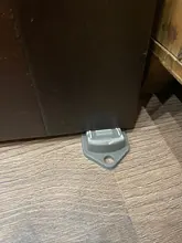 Wedge-Shaped Stops Door-Stopper Rubber Floor Office Buffers Non-Slip Black for Home-America