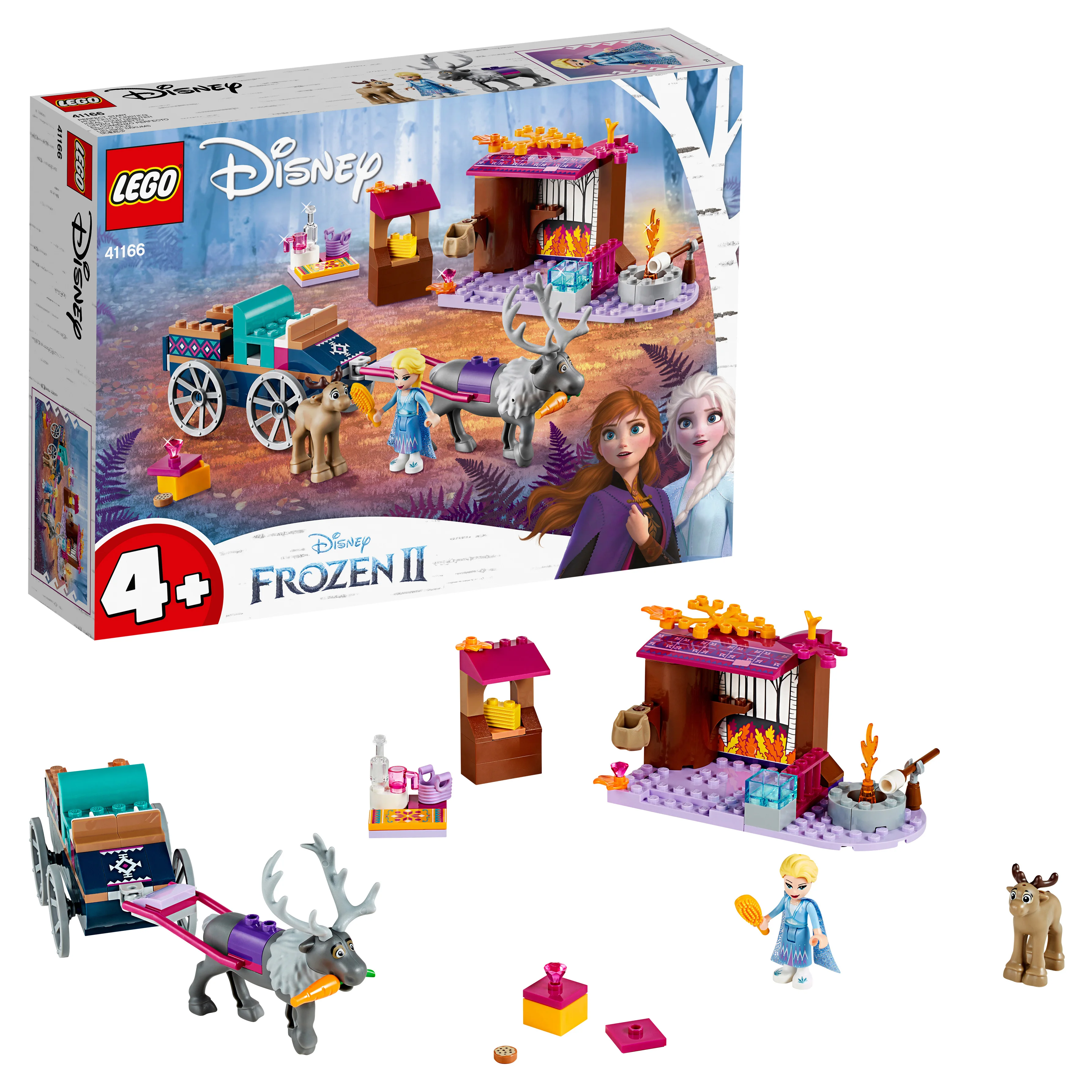 Конструктор LEGO Disney Frozen Дорожные приключения Эльзы лего дисней холодное сердце