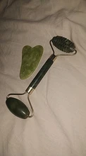 Rodillo de Jade para masaje Facial, herramientas de cuidado para la piel Facial, rascador de Gouache Natural, belleza corporal, rodillo masajeador adelgazante