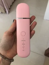 Scrubber Shovel Face-Cleaner Blackhead-Remover Vibration Ultrasonic-Skin RUBYONLY