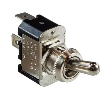 

Toggle switch two-position (on)-off 12 V/15A 2 p 4151b