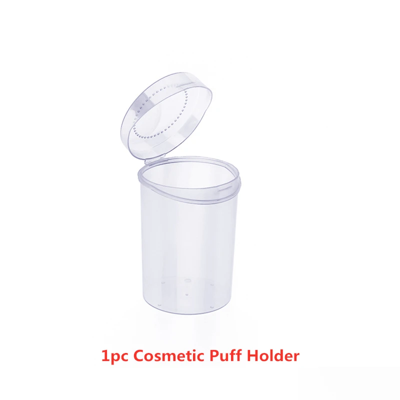 1pc Transparent 1 шт., Профессиональная мягкая основа для макияжа, косметическая пуховка в форме капли воды, спонжи для макияжа, Гладкий макияж для лица, косметические инструменты - Цвет: 1pc Transparent