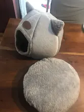 Cat-Bed Cushion Cats-Basket-Bags Nest Pet-Supplies Cave-Sleeping-Bag Zipper for Felt-Cloth