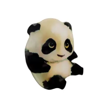 

Badge jewelery panda 55206 (white, lock-pin, acrylic)