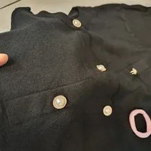 Cardigan Sweater Top Short-Coat Spring-Knitted Long-Sleeve Korean Casual Fashion Women