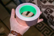 Copper Foil Tape-Mask Electromagnetic Shielding Conduct Double-Sided 3--50mm--25m