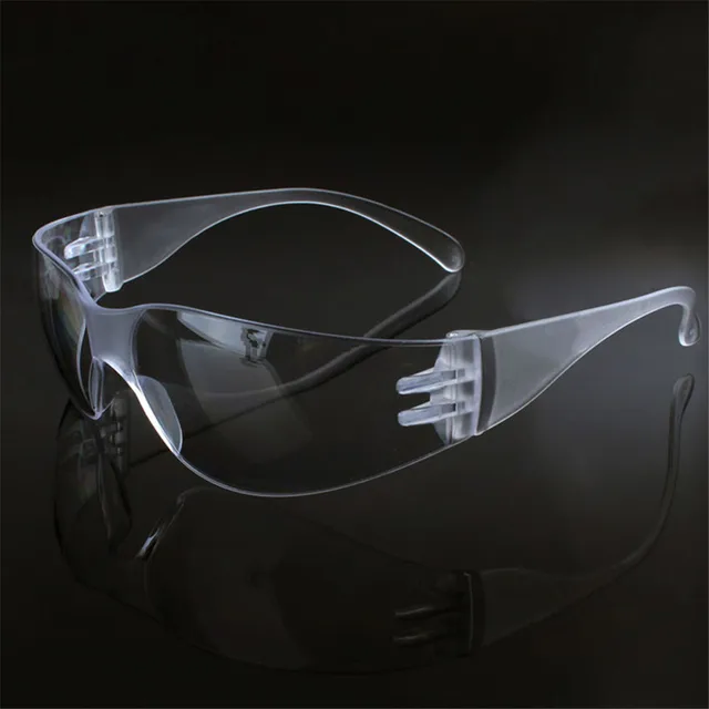 Új Átlátszó Védőszemüvegek Biztonsági Munkája Goggles Lab Safety Protection Szemüveg Anti-Sokk Szemüvegek 2022 - Image 3