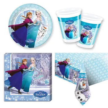 

Frozen Doğum Günü Süper Parti Seti 16 Kişilik