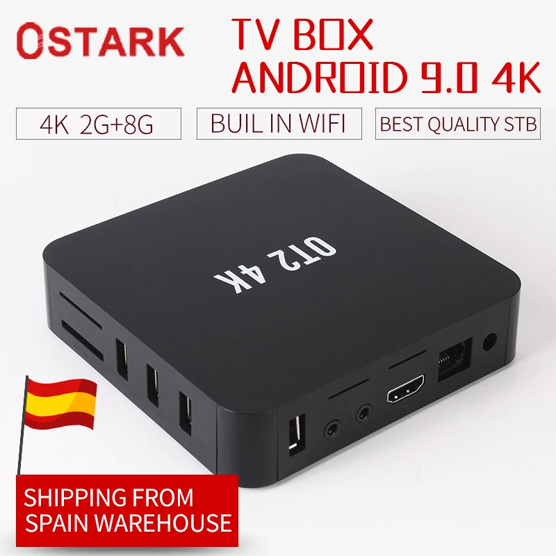 Android Stalker Ostark 4k OT2 android 9 0 + STALKER box 2G 8G поддержка Доставка из Испании без приложения
