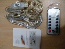 Christmas-Decorations Light Ornament Garland Curtain-String Flash-Fairy Happy Home-Room