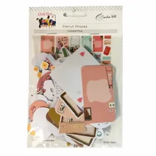 Креативный трап бумаги Diecuts формы Ephemera 170 шт фольги дизайн украшения ремесла Скрапбукинг кардмейкинг журнал Креативный трап бумаги Diecuts формы Ephemera 170 шт фольги дизайн украшения ремесла Скрапбукинг кардмейкинг журнал