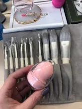 Zoreya marca pelo sintético suave sombra de ojos cepillo mango blanco mezcla rubor labio polvo resaltador maquillaje brochas Set 10 piezas