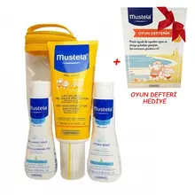 Mustela солнце очень высокая защита солнцезащитный лосьон Spf50 200 мл(Hydra Bebe+ Dermo Очищение 100 мл подарок