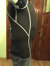 Camiseta con estampado 3D de lobo para hombre, medias de compresión para correr, camiseta transpirable de manga larga, ropa deportiva Rashgard para gimnasio y ciclismo