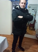 Los hombres de invierno de 2020 nuevo Casual largo grueso con capucha de lana con capucha Parkas a prueba de agua chaqueta de abrigo de los hombres prendas de vestir de moda bolsillos Parka chaqueta 46-58