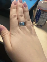 Asjerrya-anillo de acero inoxidable con diseño de alas de la libertad, anillo negro de ataque a Titan, plateado, para mujeres y hombres