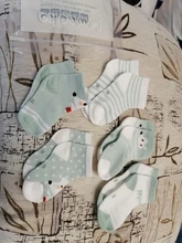 5 par/lote bebé Calcetines de malla de verano delgada calcetines de bebé para las niñas de algodón recién nacido bebé niña Calcetines