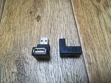 90-Degree Adapter Stable-Performance Female Usb-2.0 Connecter Below/above-Angle Laptop