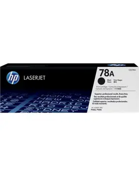 

Original toner cartridge HP 78A Black for HP LaserJet Pro P1566 , HP LaserJet Pro P1606dn and HP LaserJet Pro M1536dnf